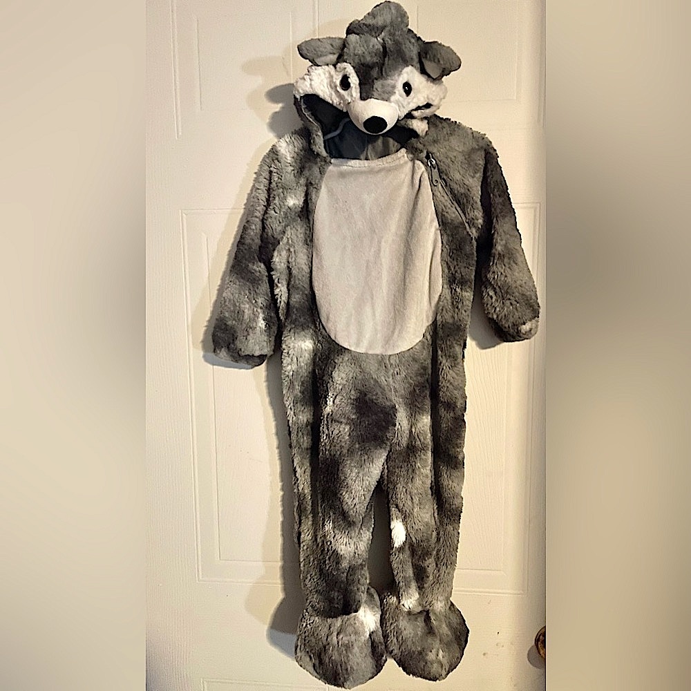 Toddler wolf costume